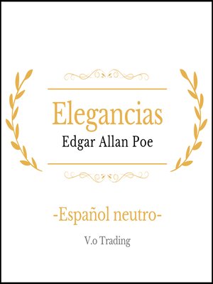 cover image of Elegancias